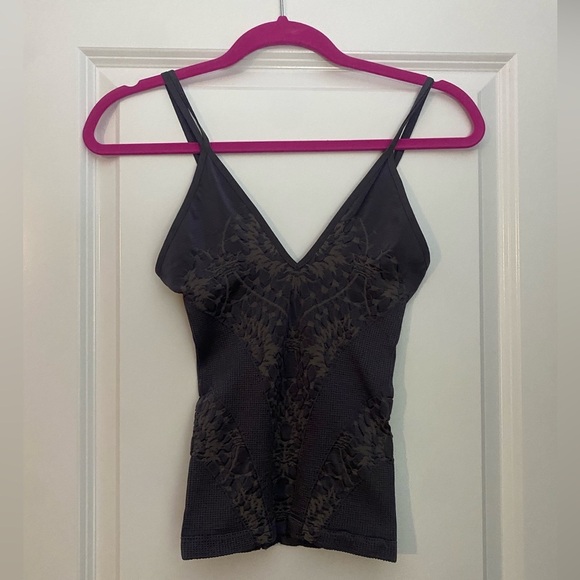NWOT Free People Intimately Mercury Seamless Cami in Charcoal Size XS/S - Picture 4 of 6